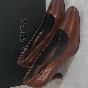 Via Spiga Brown 7 1/2 heel shoes